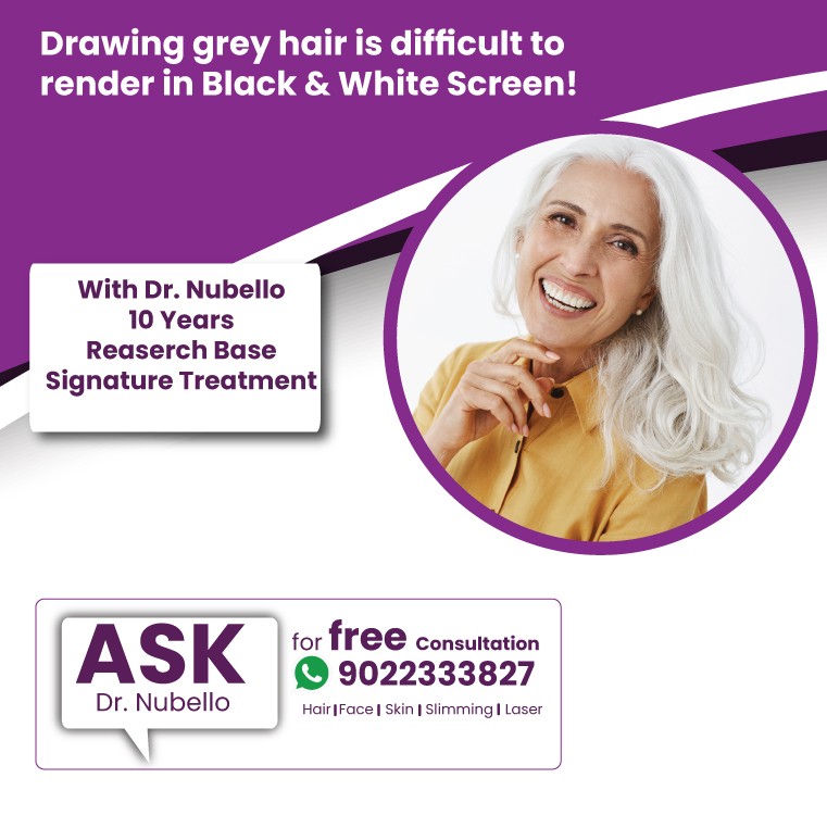 premature greying treatment for women