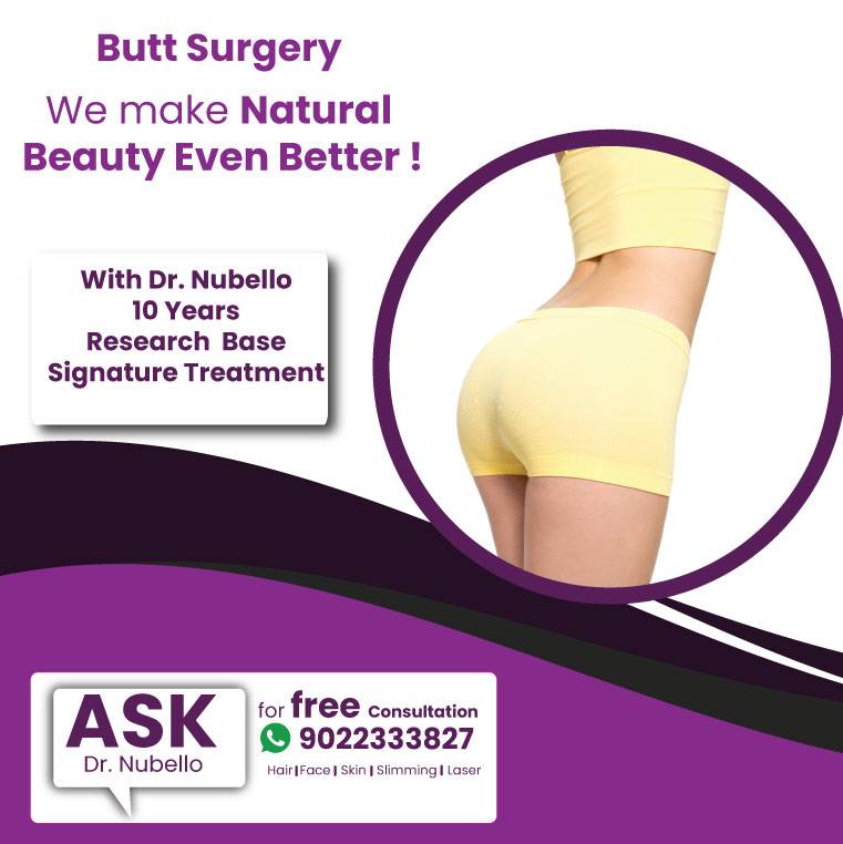 Butt Implant and Enlargement, Butt Surgery and Treatment In Navi